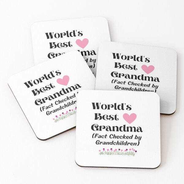 Item preview, World's best grandma, Fact checked by grandchildren designed and sold by Rubi16.