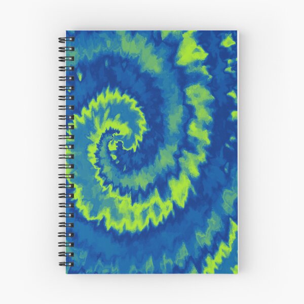 Item preview, Colorful Swirl in Phosphoric Green & Blue Pattern 45 designed and sold by Manal-Patterns.