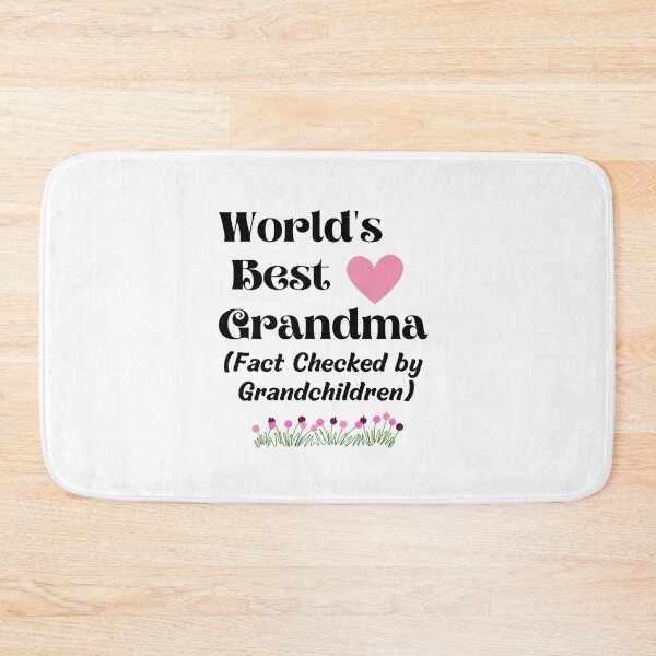 Item preview, World's best grandma, Fact checked by grandchildren designed and sold by Rubi16.