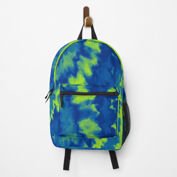 Item preview, Colorful Swirl in Phosphoric Green & Blue Pattern 45 designed and sold by Manal-Patterns.