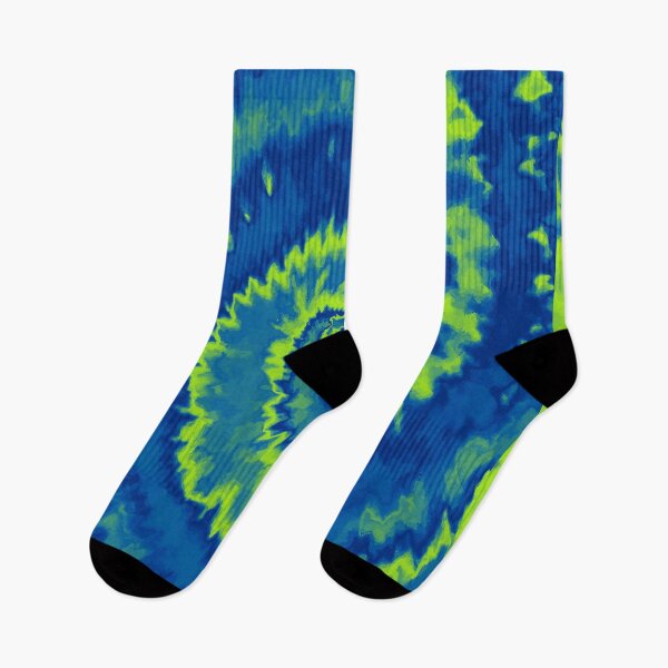 Item preview, Colorful Swirl in Phosphoric Green & Blue Pattern 45 designed and sold by Manal-Patterns.