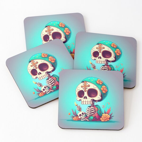 Item preview, Sugar skeleton praying designed and sold by Imparable.