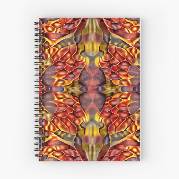 Aperçu de l'œuvre Scaley Transitional Pattern Digital Painting créée et vendue par CodeAndColors.