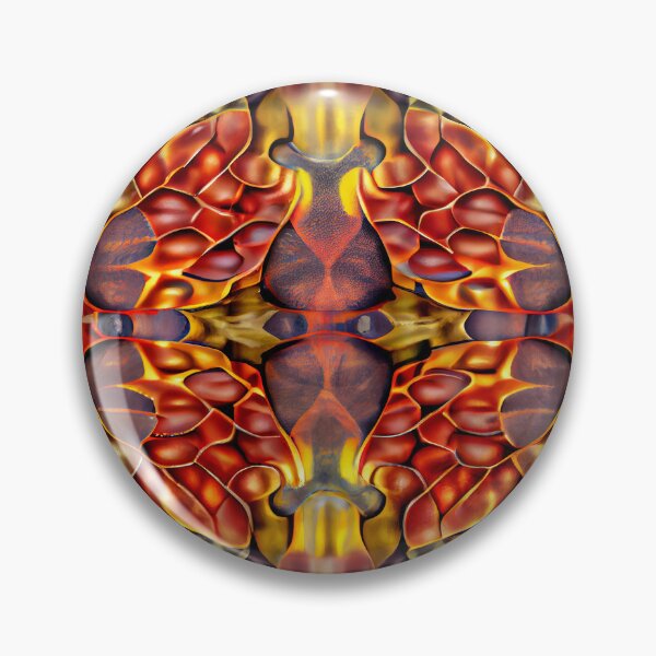 Artikelvorschau, Scaley Transitional Pattern Digital Painting entworfen und verkauft von CodeAndColors.