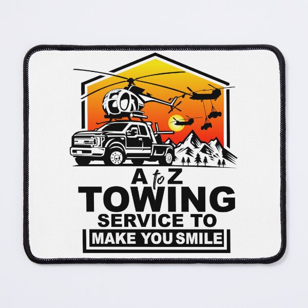 Item preview, A to Z TOWING SERVICE TO MAKE YOU SMILE designed and sold by Concept-Hub.