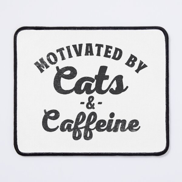 Item preview, Motivated By Cats And Caffeine Cat Lover Gifts designed and sold by TonySpencer.