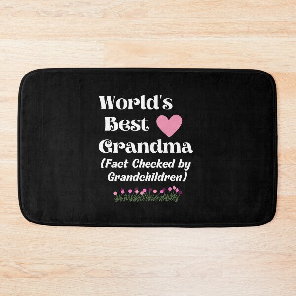 Item preview, World's best grandma, Fact checked by grandchildren designed and sold by Rubi16.