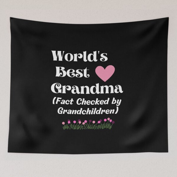 Item preview, World's best grandma, Fact checked by grandchildren designed and sold by Rubi16.