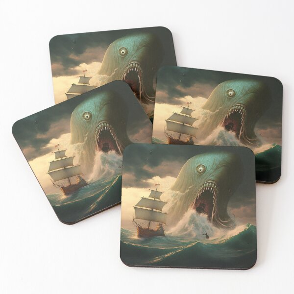 Item preview, Horror big sea monster. designed and sold by AndrewWorld.