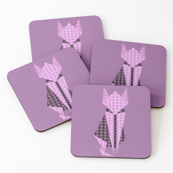 Item preview, Purple cat origami; 13 Pro Max iPhone Cases designed and sold by BeskrajemM.