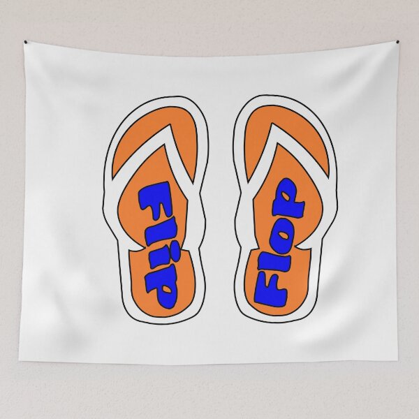 Item preview, Flip Flop Sandals Beach Summer designed and sold by HatzicTshirts.