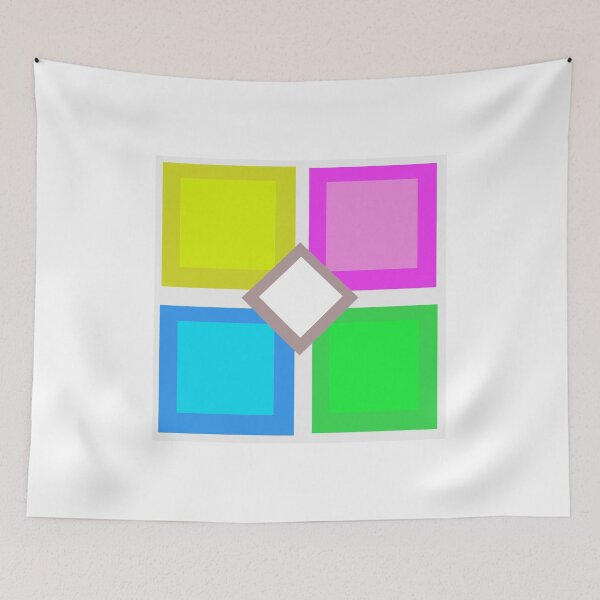 Item preview, Bright neon color squares designed and sold by RemieJames.