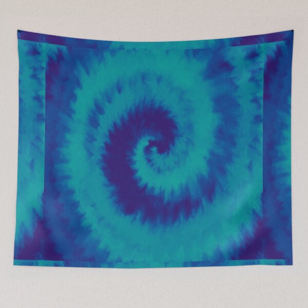 Item preview, Colorful Swirl in Blue Pattern 47 designed and sold by Manal-Patterns.