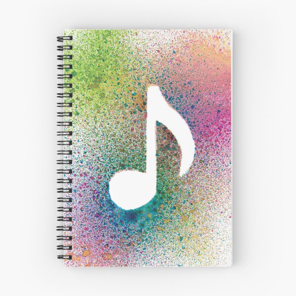 Item preview, Ink Splatters - Quaver Silhouette designed and sold by Sketchypenface.