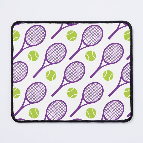 Item preview, Purple Tennis rackets pattern designed and sold by FK-UK.