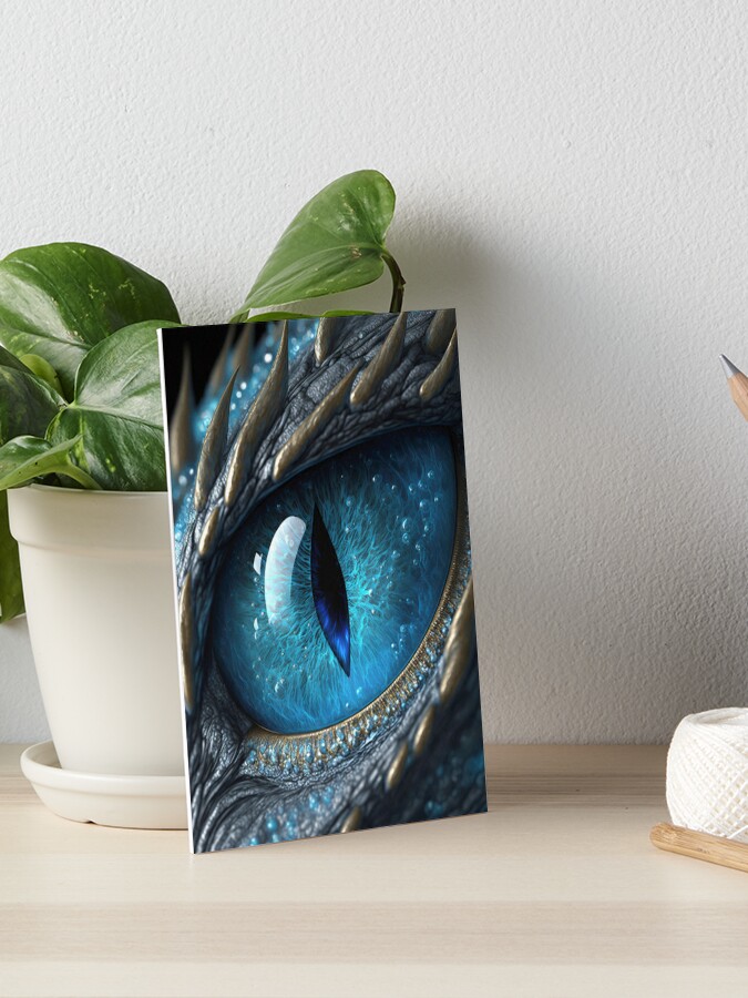 Dragon Eye Acrylic Painting 