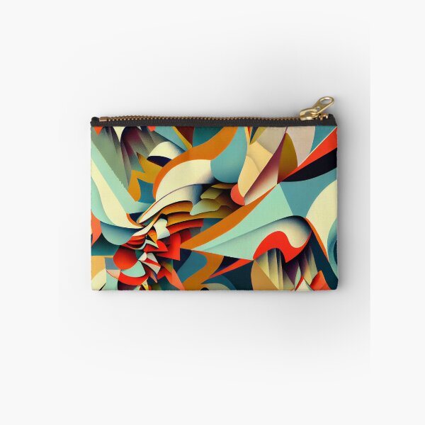 Item preview, Surreal Energetic Irregular Contemporary Pattern Digital Painting designed and sold by CodeAndColors.