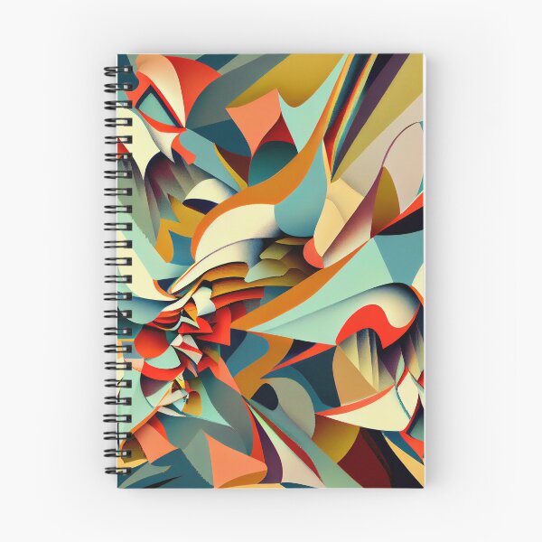 Item preview, Surreal Energetic Irregular Contemporary Pattern Digital Painting designed and sold by CodeAndColors.
