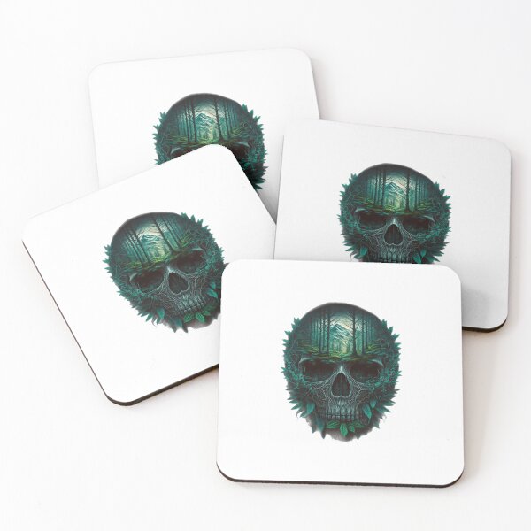Item preview, Dark Forest Skull designed and sold by naffany.