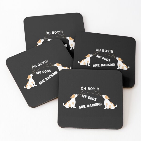 Item preview, Oh boy! my dogs are barking again designed and sold by NikkosDesigns.