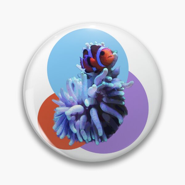Artikelvorschau, Pop-Art-Clownfish-Grafik entworfen und verkauft von CoordinatedCo.