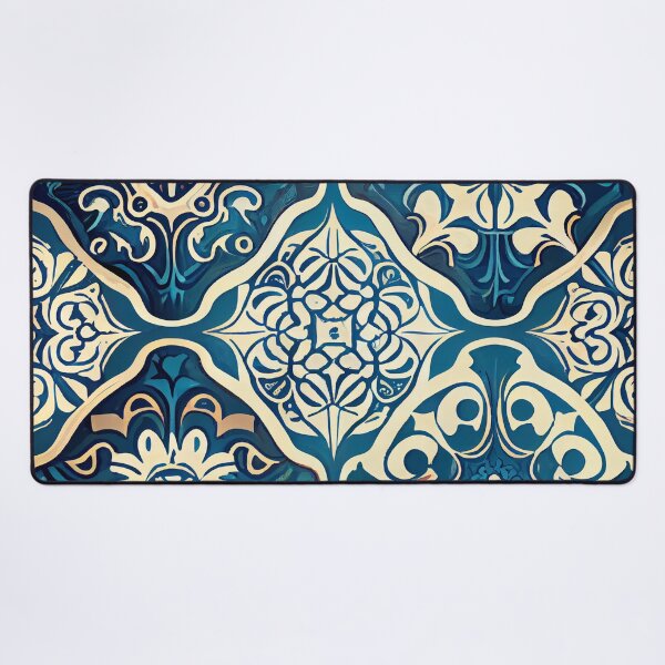 Item preview, Soft Vivid Calming New Mediterranean Pattern Digital Painting designed and sold by CodeAndColors.