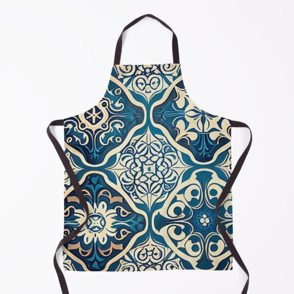 Item preview, Soft Vivid Calming New Mediterranean Pattern Digital Painting designed and sold by CodeAndColors.
