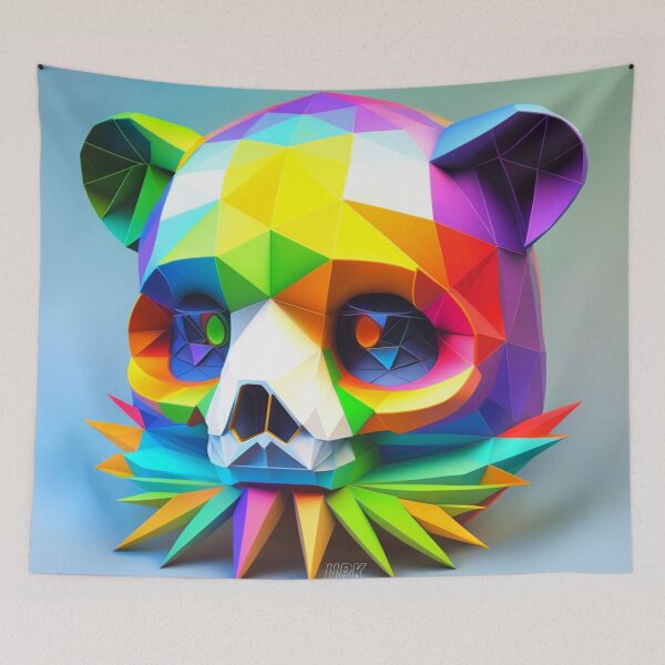 Item preview, Rainbow Skull  Panda designed and sold by Unimpressed   Panda.