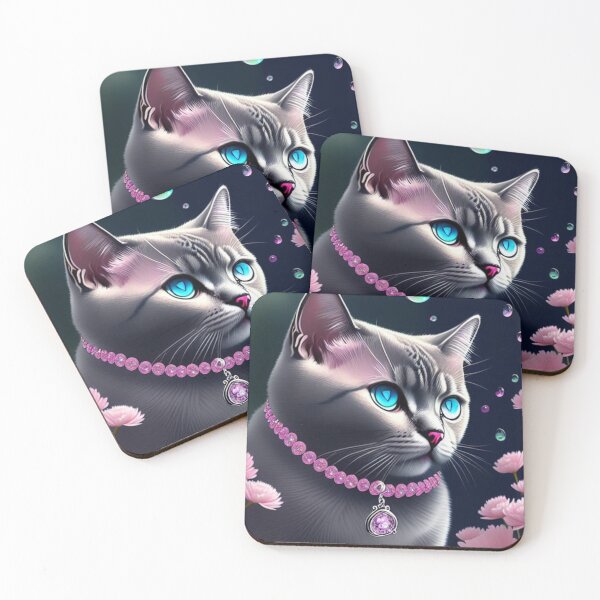 Item preview, British Shorthair Loves Pink designed and sold by Nocturne  Paws.