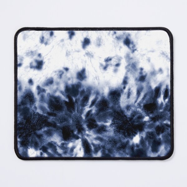 Item preview, Tie dye shibori indigo blue navy seamless pattern designed and sold by olgersart.