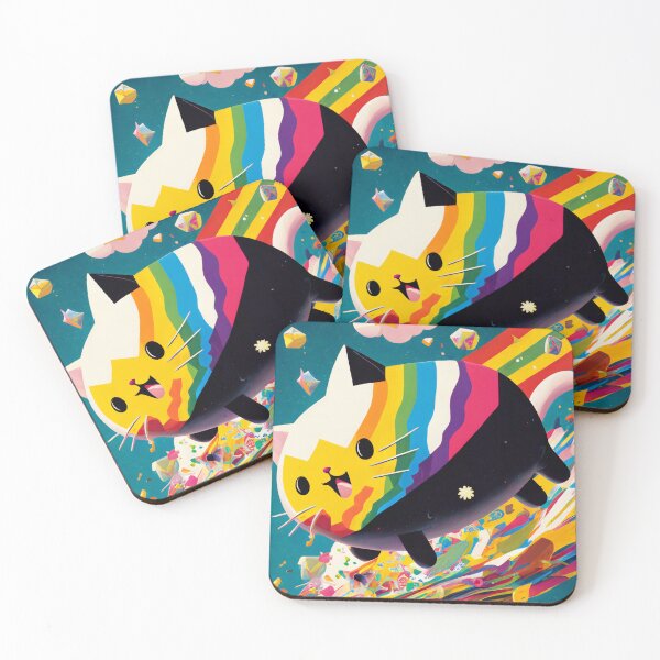 Item preview, Nyan cat colorful style designed and sold by IA-Art-Design.