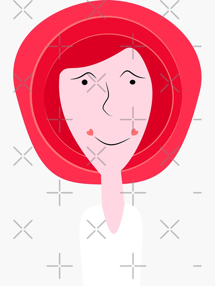 Red Haired Girl by Baylakestudio