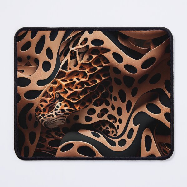 Artikelvorschau, Dynamic Organic Animal Print Pattern Digital Painting entworfen und verkauft von CodeAndColors.