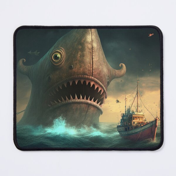 Item preview, Horror big sea monster. designed and sold by AndrewWorld.
