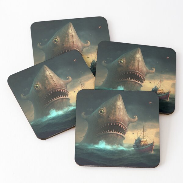 Item preview, Horror big sea monster. designed and sold by AndrewWorld.