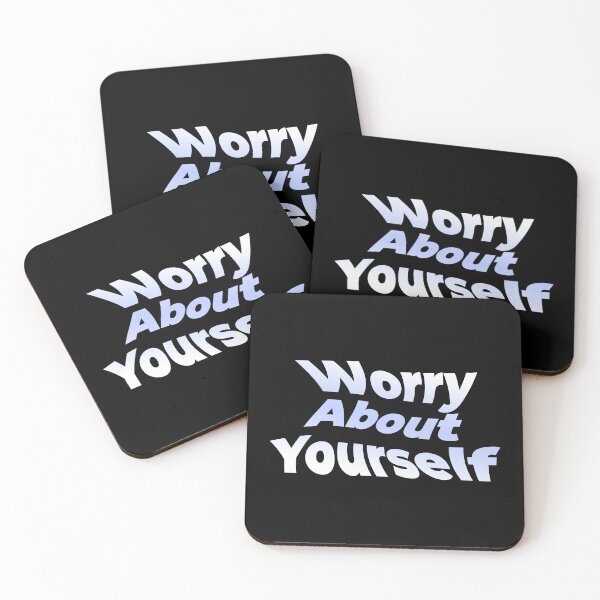 Item preview, Worry About Yourself (Viral Motivational Quote - Sayings About Success And Determination - Motivation) designed and sold by SassyClassyMe.