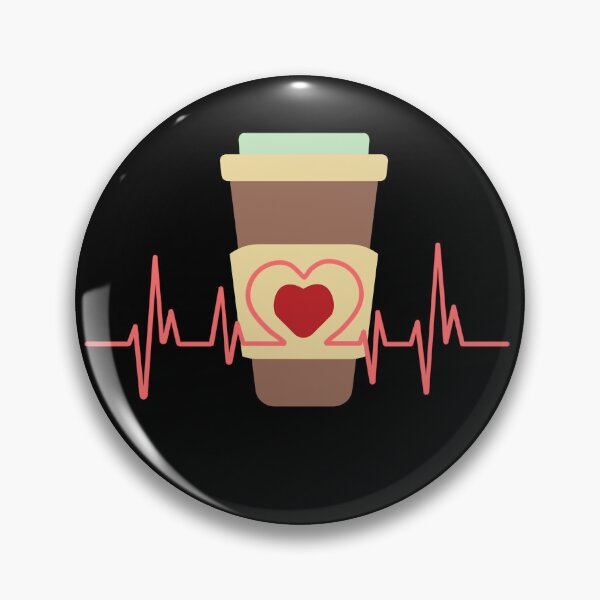 Item preview, Coffee heartbeat designed and sold by PellSilversmith.