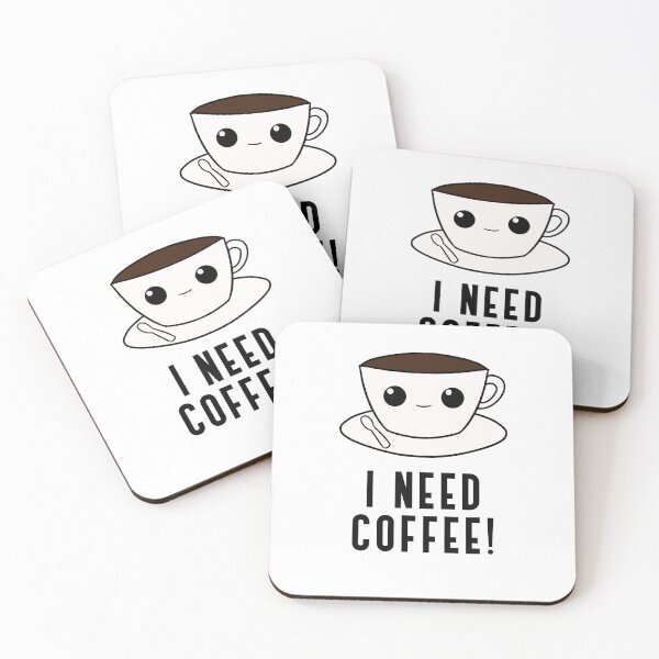 Item preview, I Need Coffee designed and sold by mrchavish.