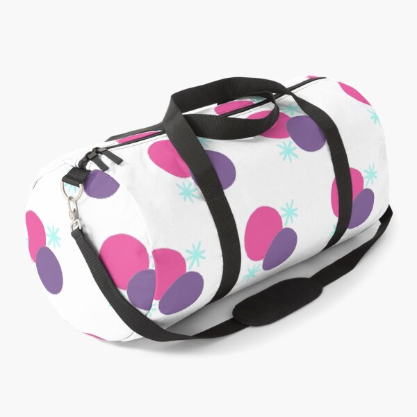 Item preview, Pink and Purple Geometric Pattern with Circles and Asterisks designed and sold by dKarthdesign.