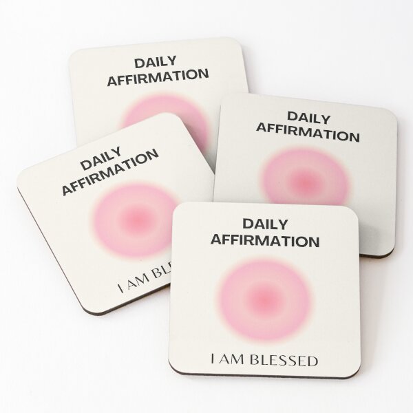 Aperçu de l'œuvre Affirmation quotidienne, Affirmation positive, Positif, Spirituel, Aura Gradient Art créée et vendue par Magic Love Art Print.