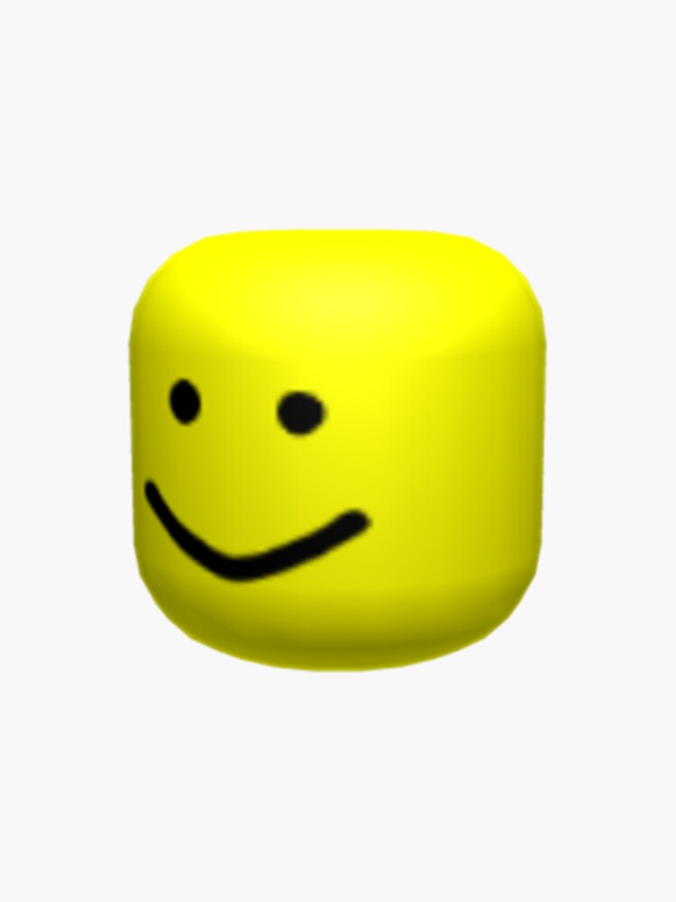 Roblox Man Face Sticker for Sale by Sticker-N-Stuff