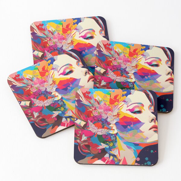 Item preview, Dreamy woman colorful style designed and sold by IA-Art-Design.