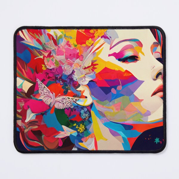 Item preview, Dreamy woman colorful style designed and sold by IA-Art-Design.