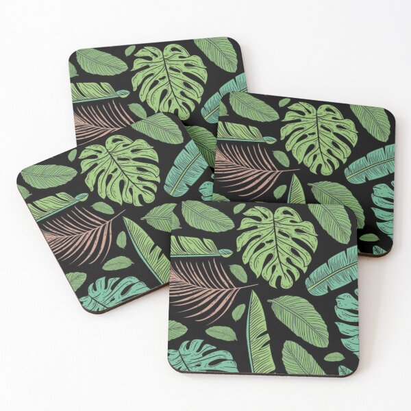 Item preview, Monstera, Banana and Fern Leaves  designed and sold by ZedColors.