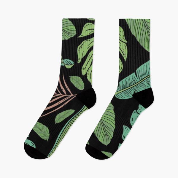Item preview, Monstera, Banana and Fern Leaves  designed and sold by ZedColors.