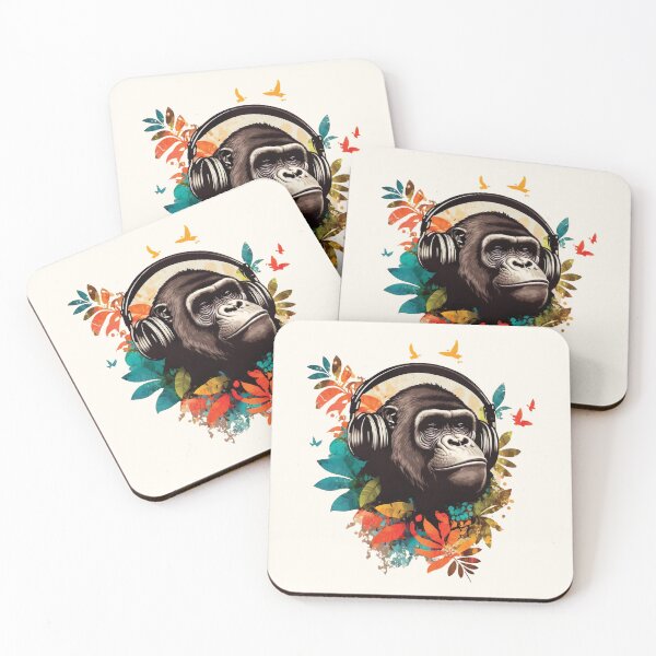Item preview, Gorilla DJ Jungle  designed and sold by nicestr.