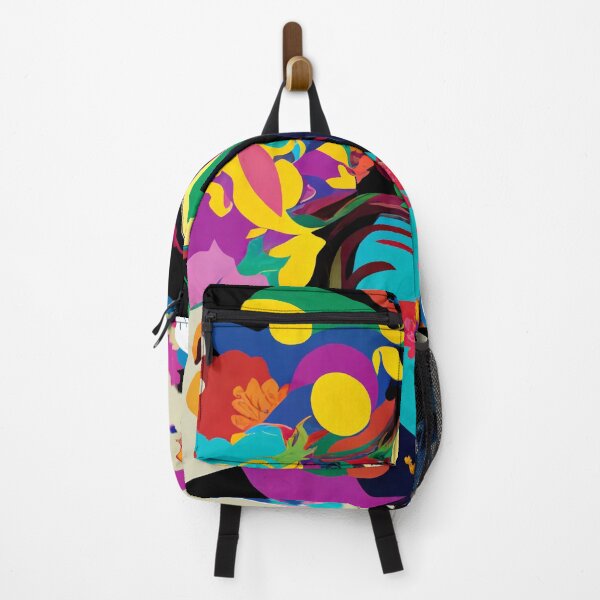 Item preview, woman crouching colorful style designed and sold by IA-Art-Design.