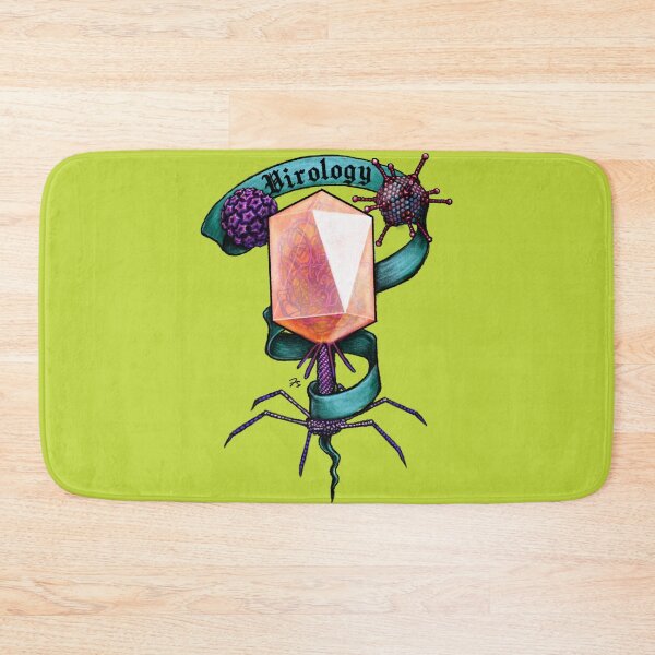 Item preview, Virology Nerd Banner designed and sold by FreyStrandDraws.