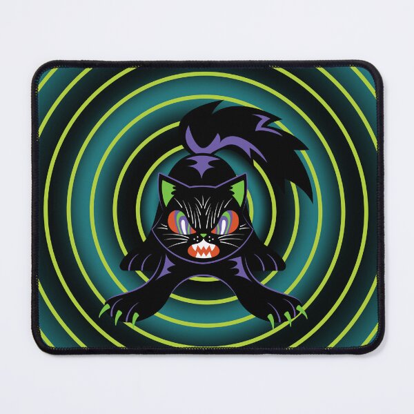 Item preview, Retro Halloween Scaredy Cat designed and sold by Whispering Raven.