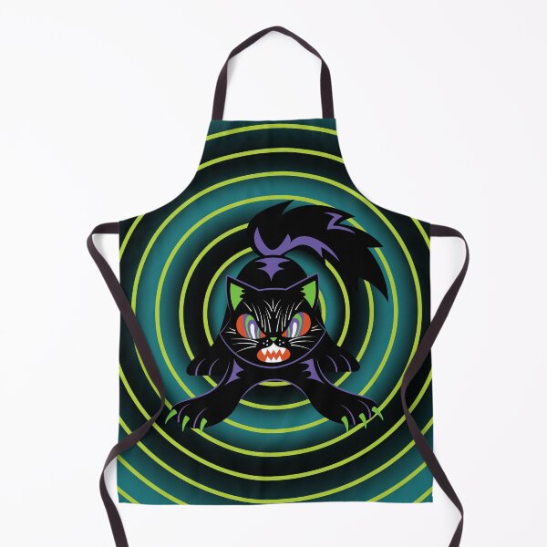 Item preview, Retro Halloween Scaredy Cat designed and sold by Whispering Raven.